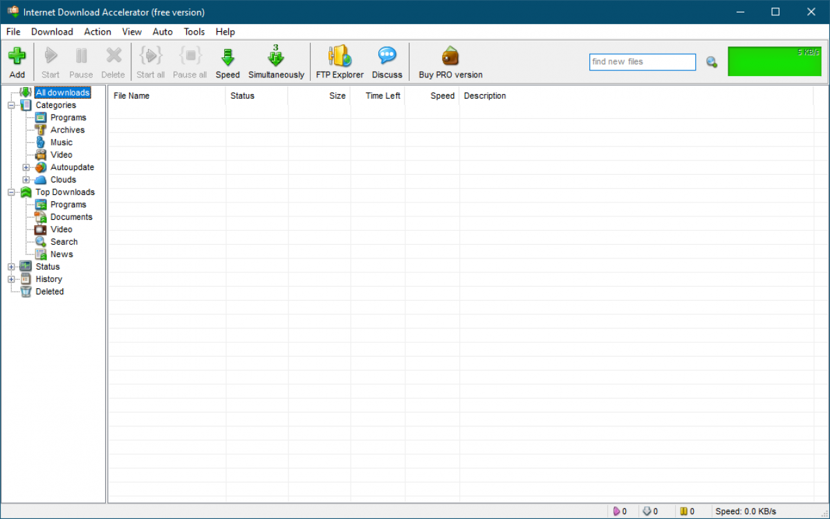 Internet Download Accelerator (IDA) Internet Download Accelerator (IDA)
