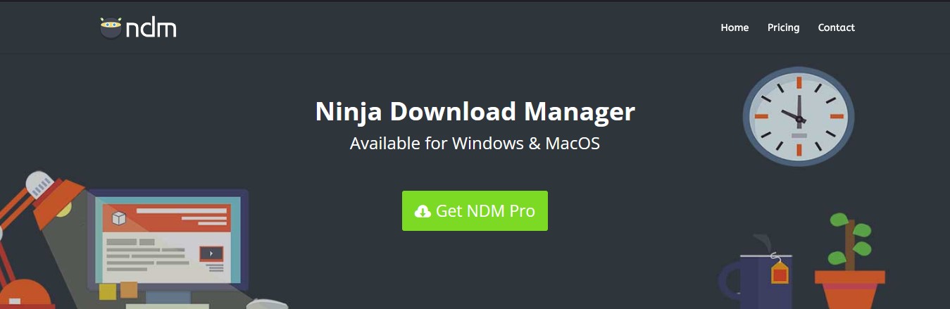 Ninja Download Manager (NDM)