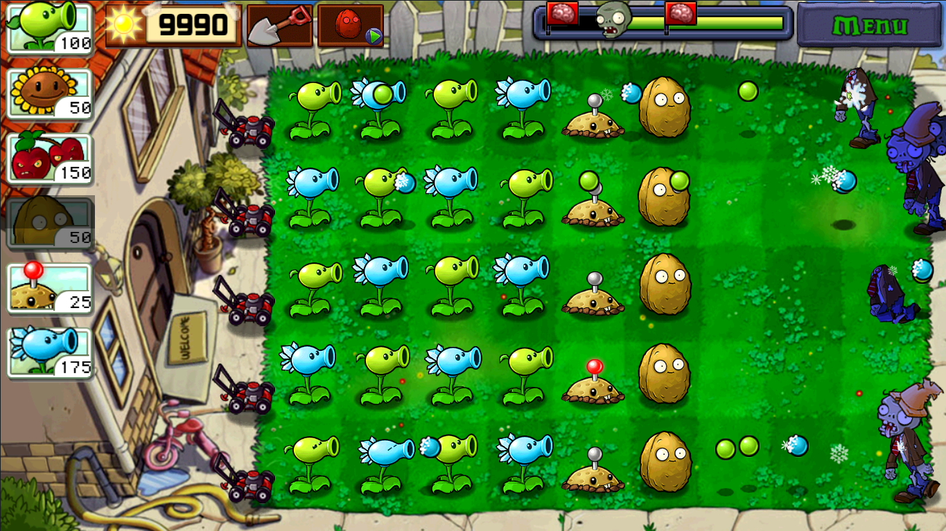 plants vs zombie mod apk